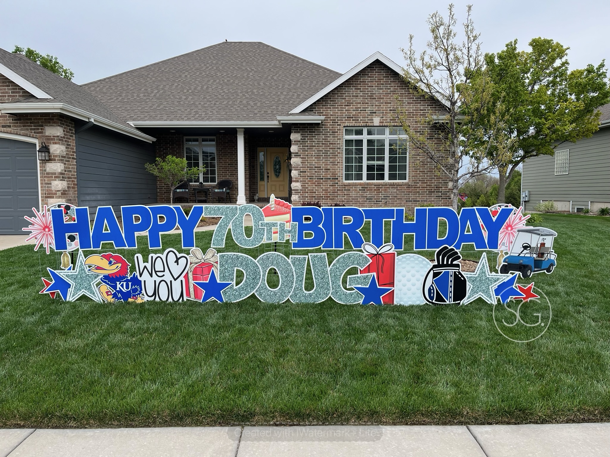 Full Set Up for Doug's 70th