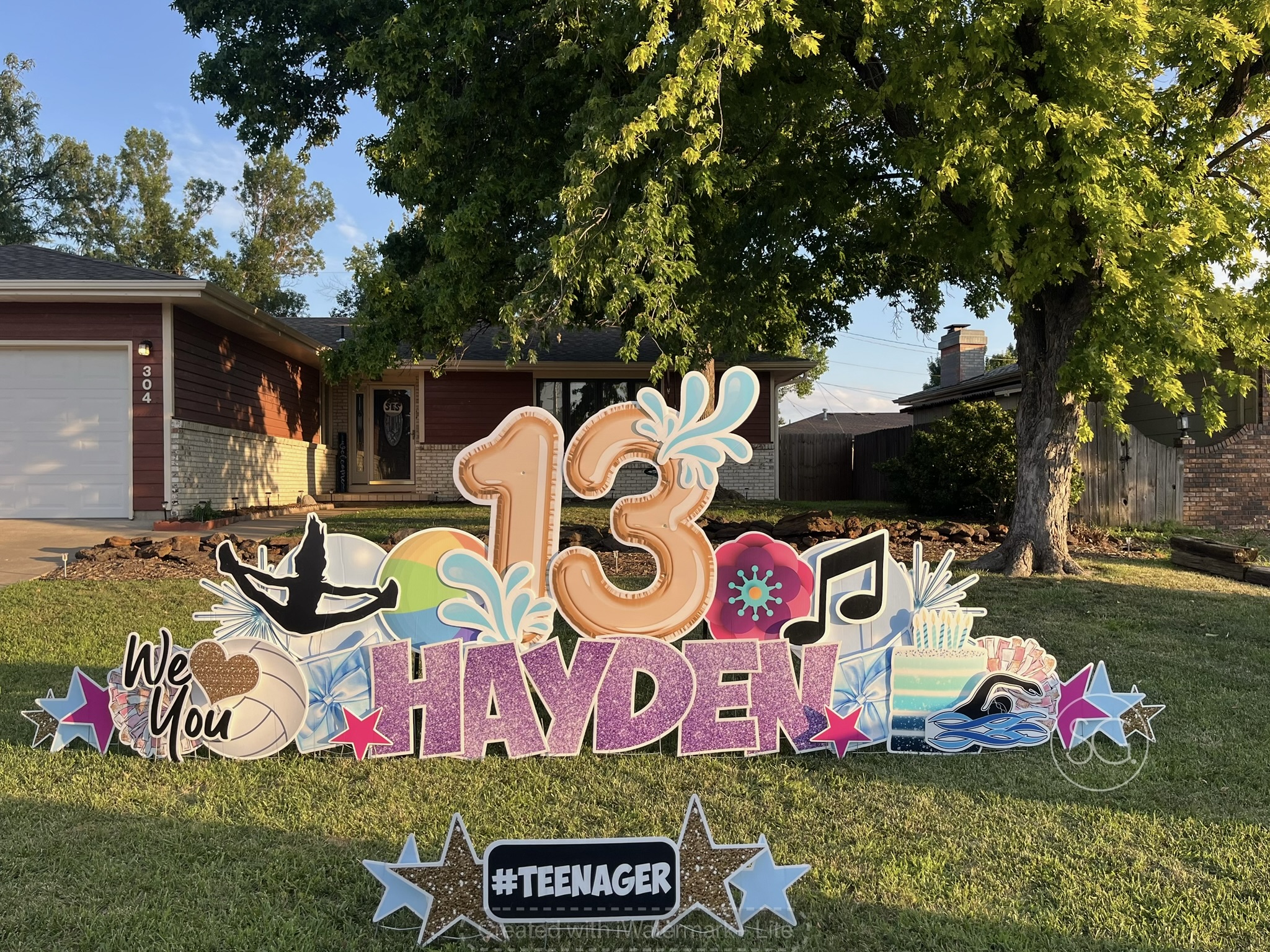 Mega Number Setup for Hayden